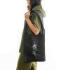 Sac réutilisable avec fleur blanche